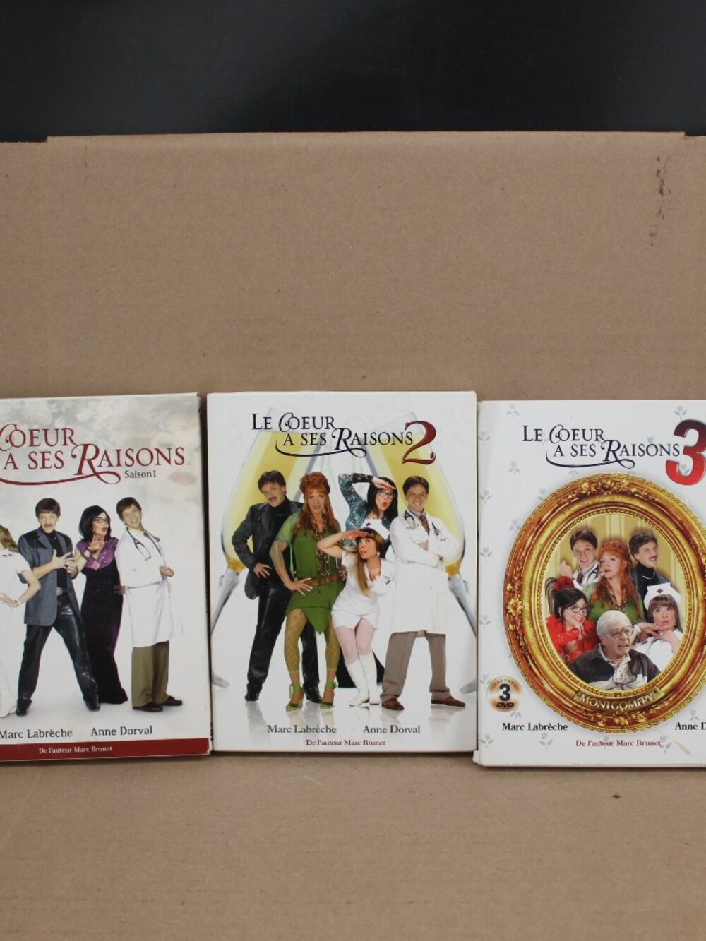 Le Coeur A Ses Raisons Saison 1-2-3 (DVD)(French) Region 1 Série Complete
